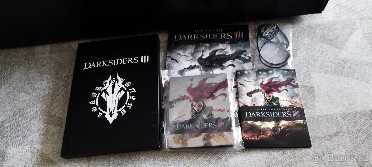 Darksiders sošky/figurky maska 1:1 replika meče - 3