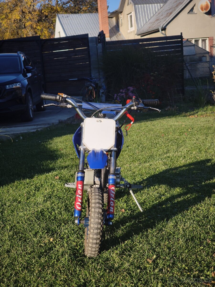 Dětská benzínová motorka 2T 49 ccm/ minibike / minikross - 3