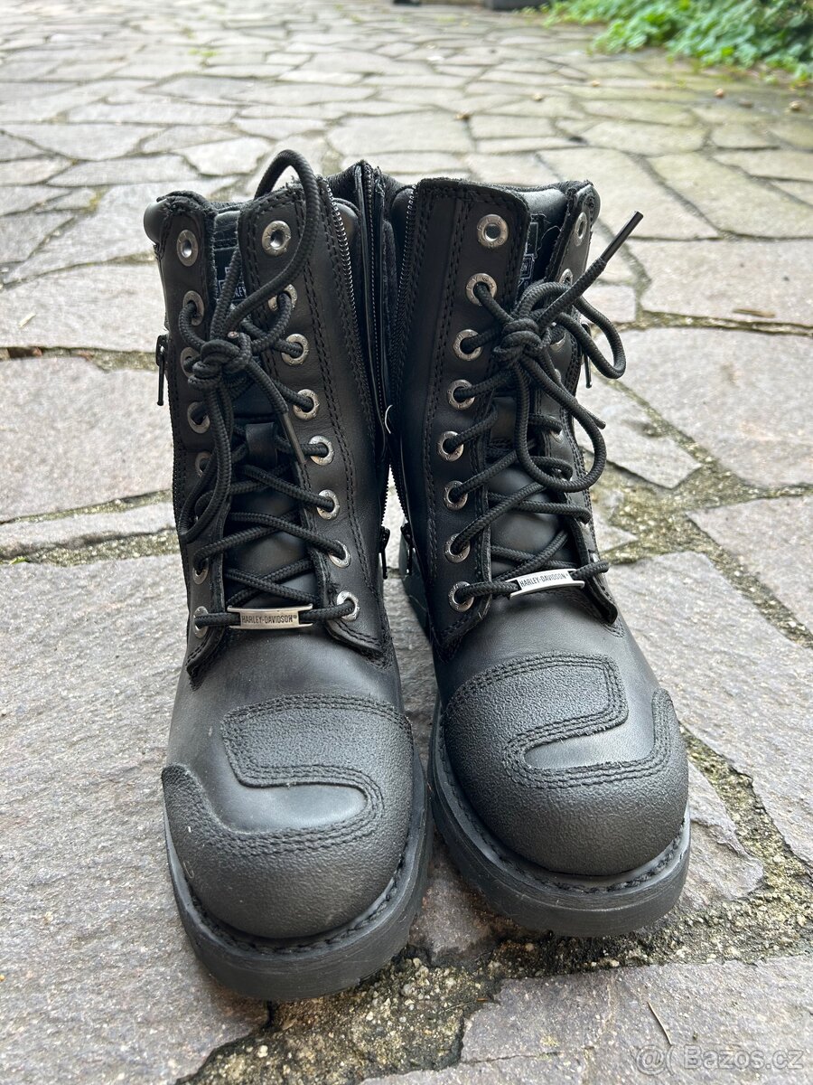 Harley Davidson motorkářské boty dámské vel.38 - 3