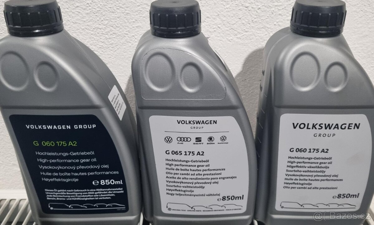 Prodam olej do DSG převodovky a Haldex spojky - 3