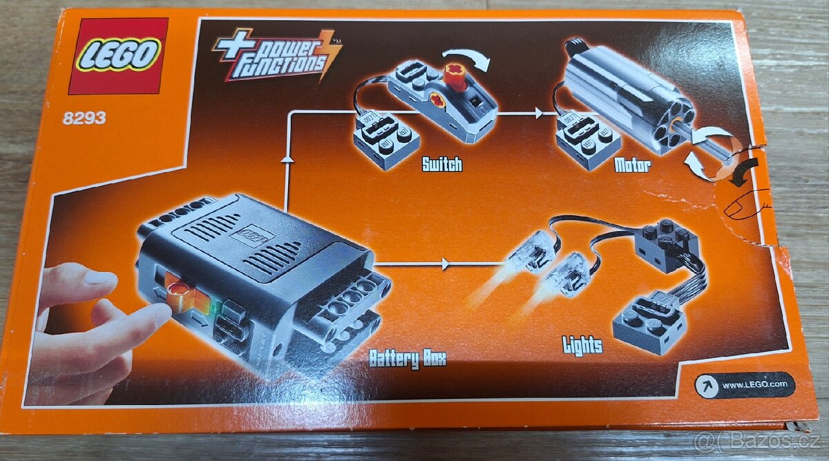 Velká Sada 3 stavebnic Lego technic: Nakladač+Traktor+Motor - 3