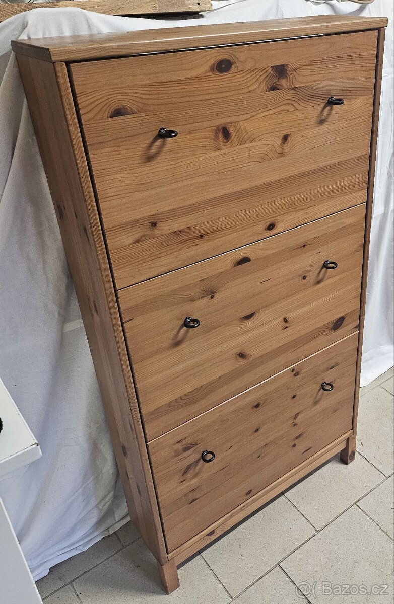 Botník Ikea Leksvik mořidlo antik - 3