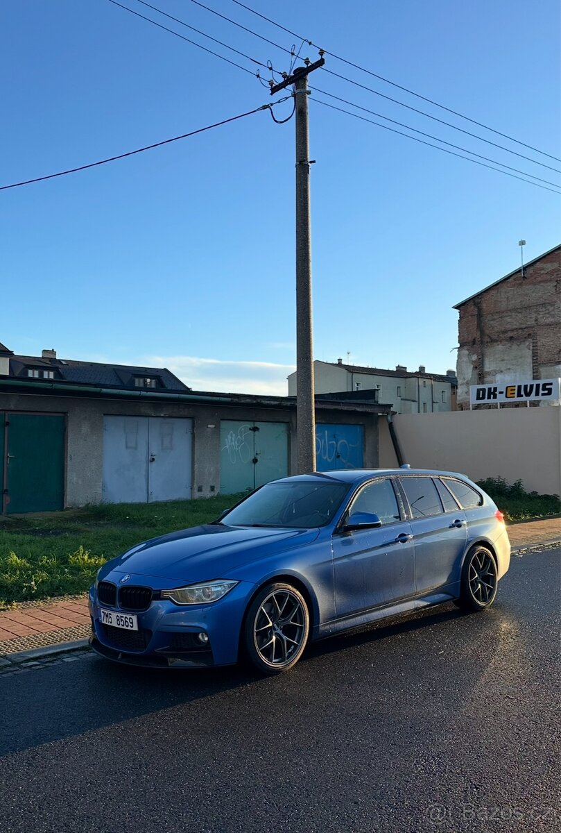 BMW f31, 320d, estorilblau, manual, mpaket. - 3