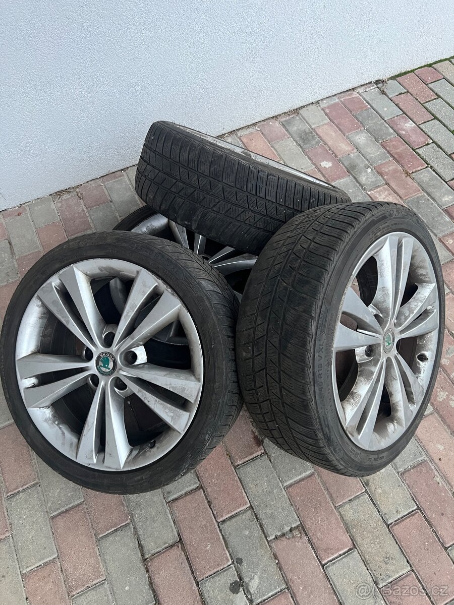 Alu kola Octavia 2 rs neptune 5x112 R18 7,5j et51 - 3