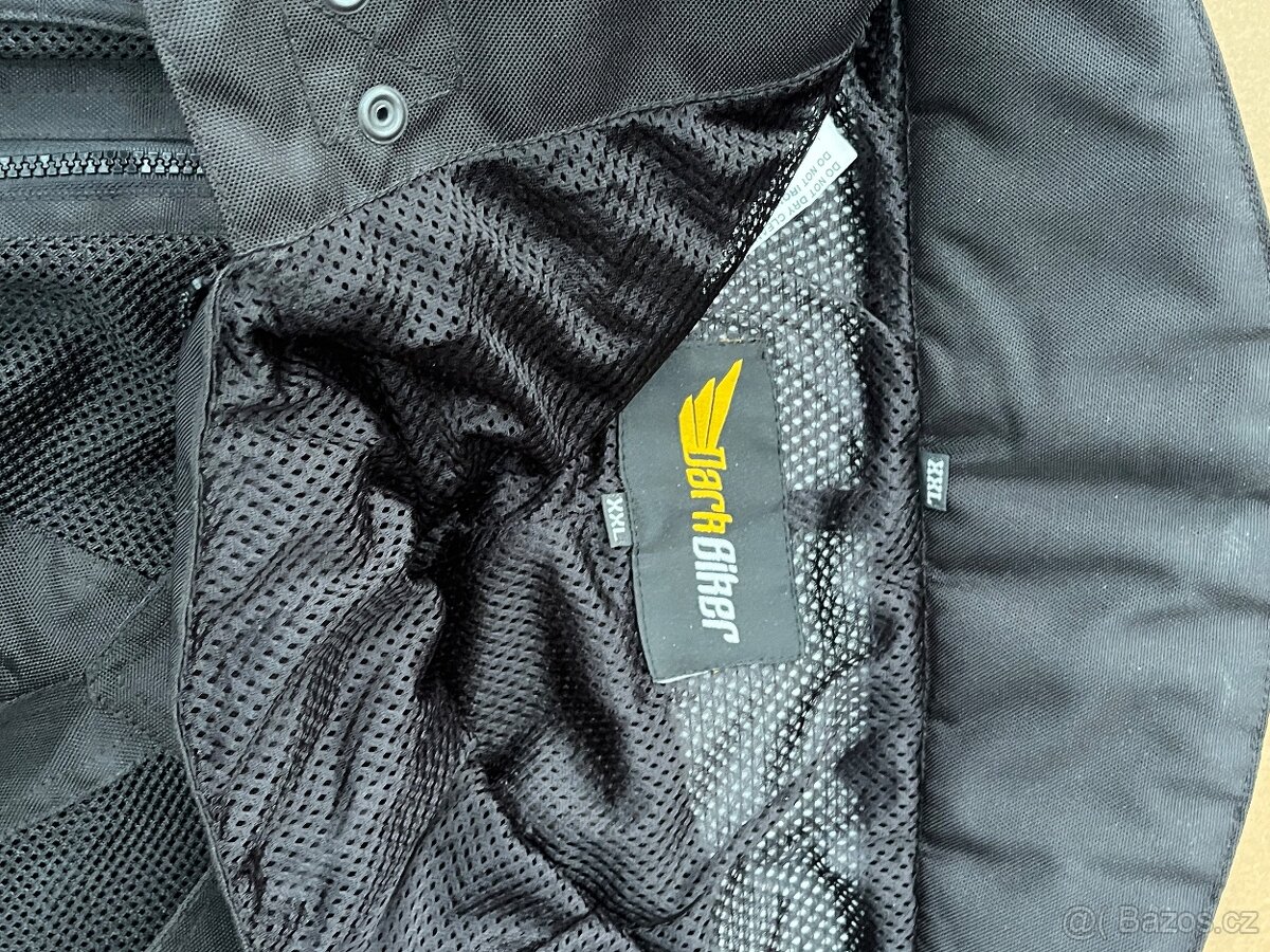 Letní motocyklové kalhoty DARK BIKER XXL – nenošené - 3