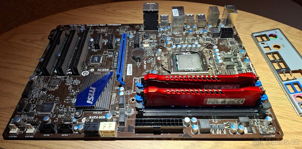 Základní deska MSI P67A-C43 (B3) + CPU + RAM - 3