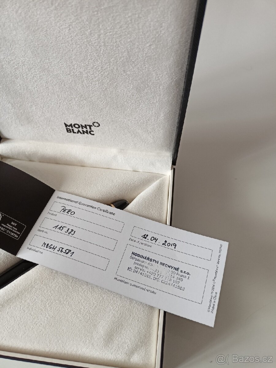 MONT BLANC luxusní pero - 3