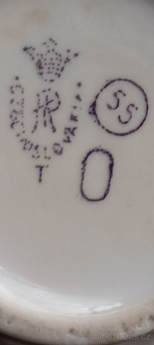 Retro hrnek Royal Dux - 3