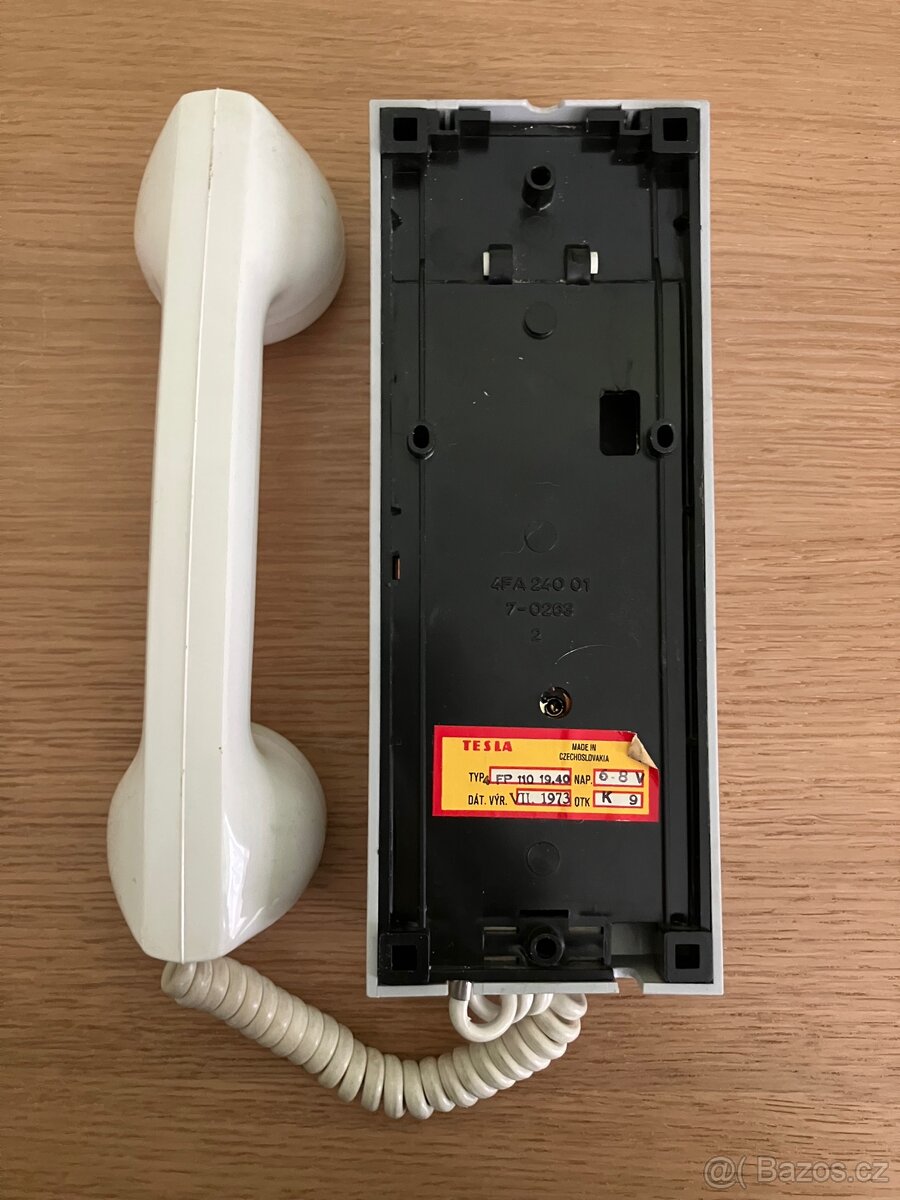 Retro domovní telefon Tesla - 3
