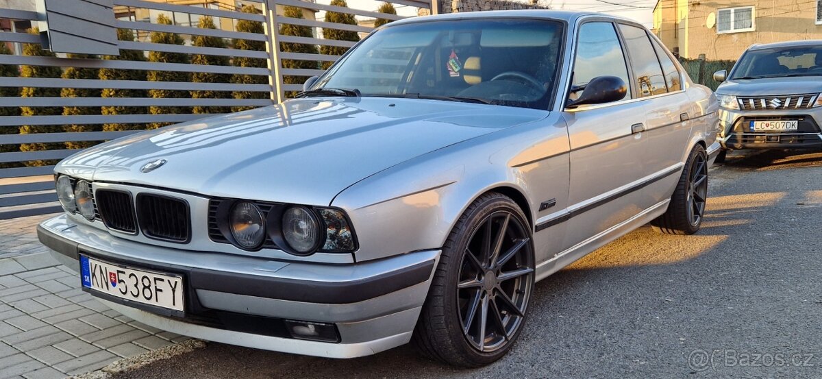 Predám BMW E34 m50b25 turbo. 344hp. - 3