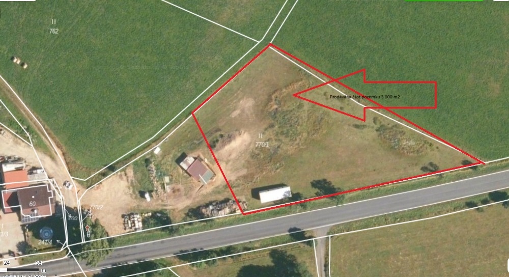 Prodej pozemku, 3000 m2, Brůdek u Všerub - 3