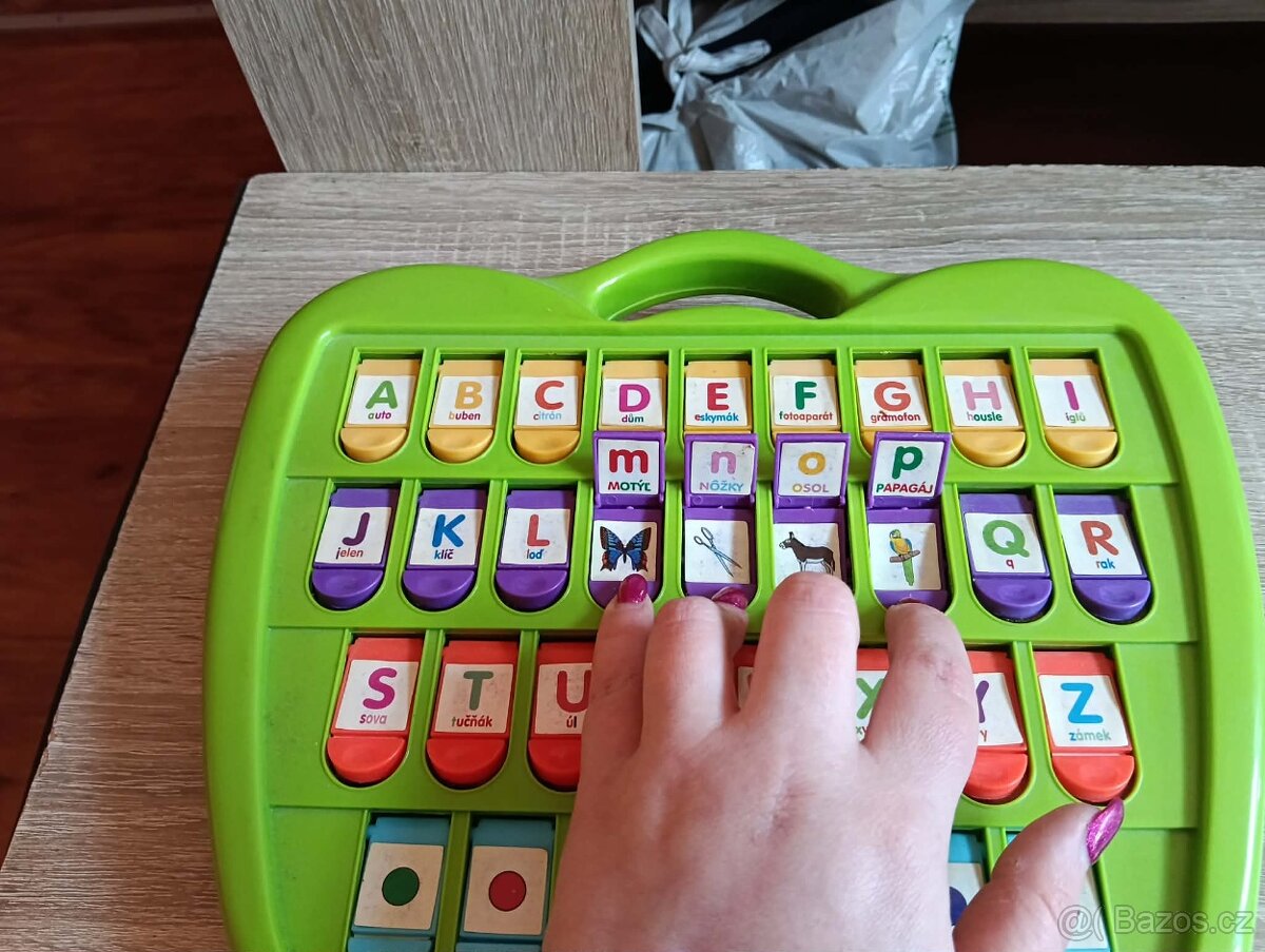 Výuková hračka – abeceda, obrázky a barvy - 3