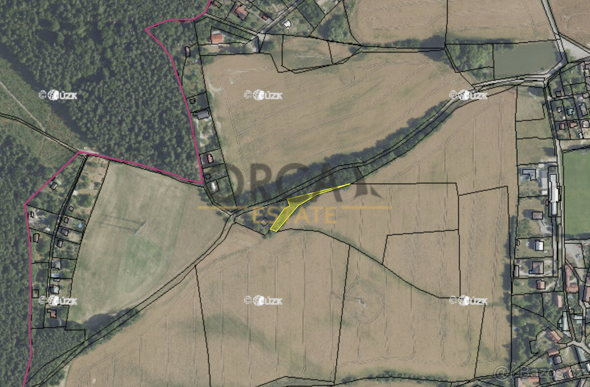 Prodej pole Bojanovice, 8542 m2 - 3