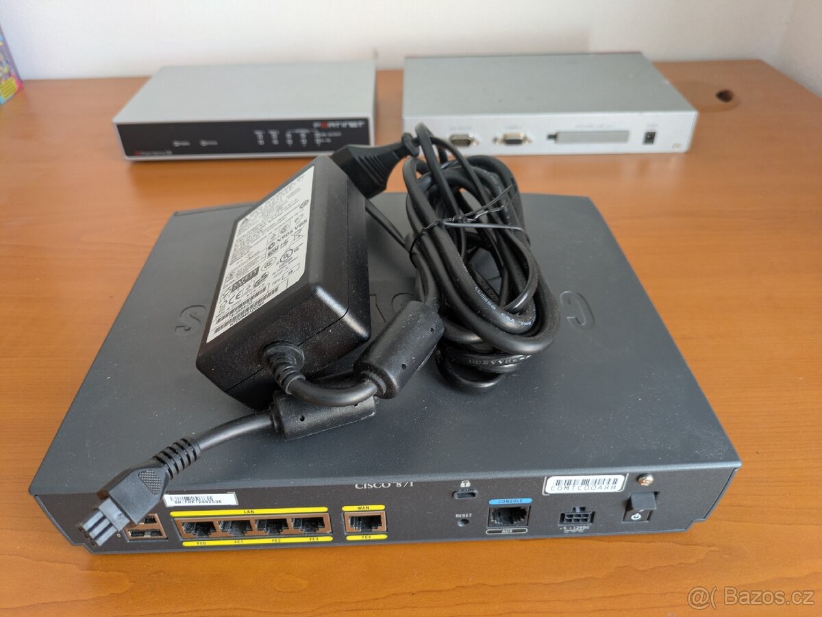 PRODANO - Routery Cisco 870, Fortigate 50B, Zyxel ZyWall 5 - 3