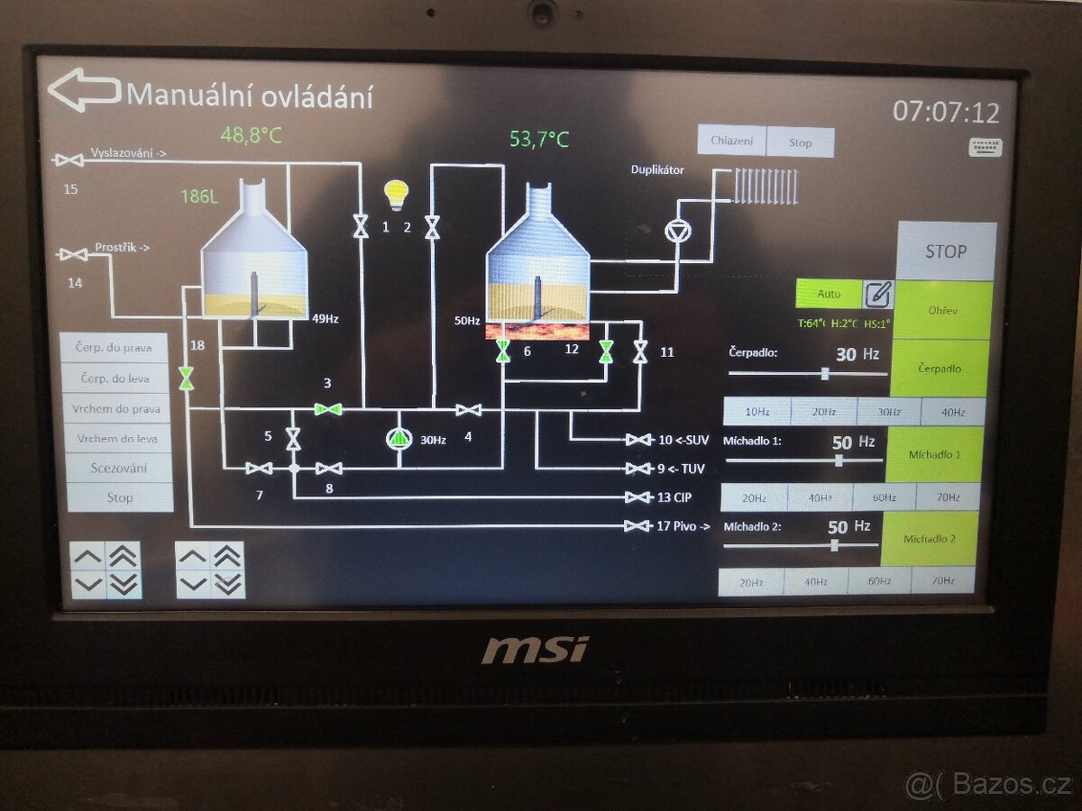 PIVOVAR: Varna, chladič, kvasné kádě,... - 3