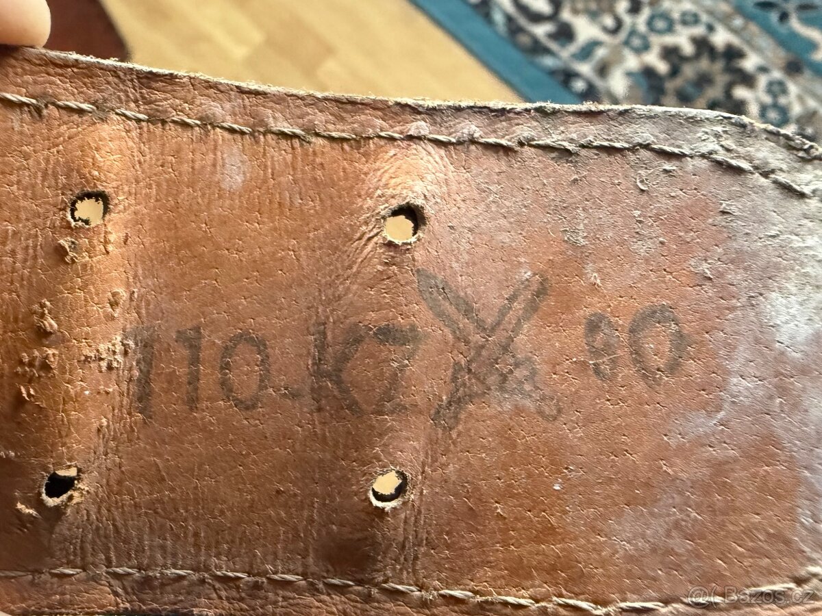 Vojenský opasek s dohodou ČSLA - 3