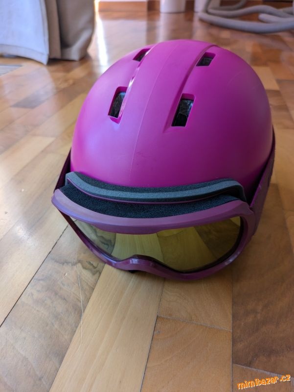 Lyžařská helma+ brýle zn Wedze - 3