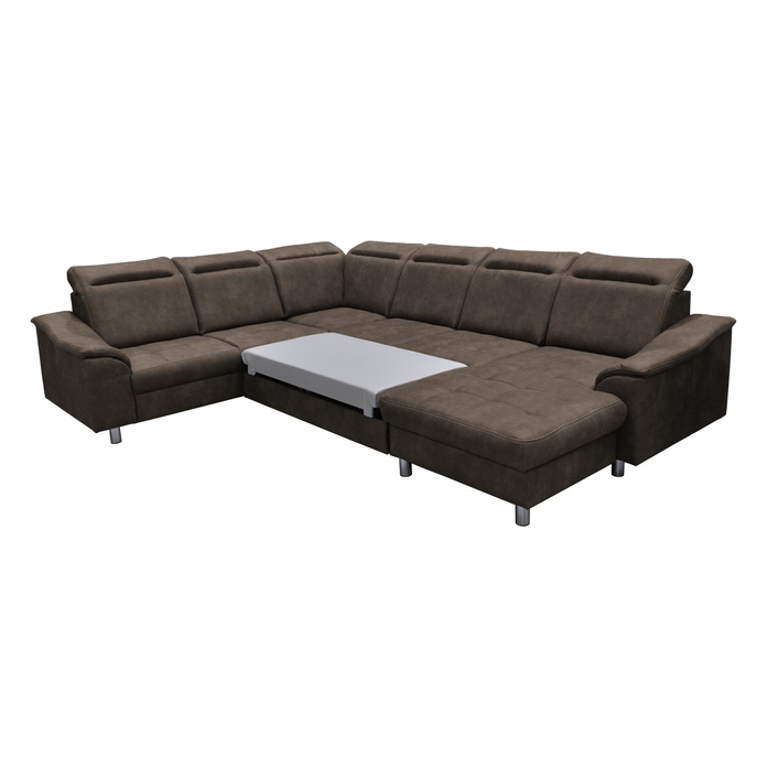 Sedací souprava HAMILTON pravá – rozkládací, úložný prostor - 3