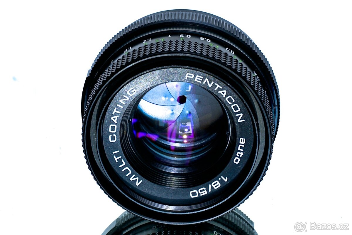 Pentacon auto 50mm f/1,8 MC M42 TOP STAV - 3
