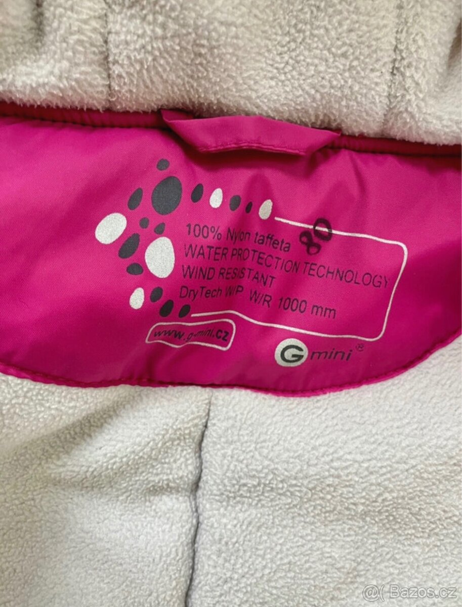 Zimní kombinéza G-mini vel 80 - 3