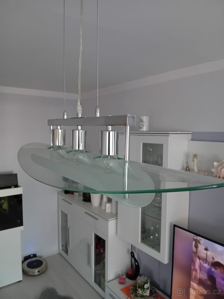 Moderní výrazný lustr - 3