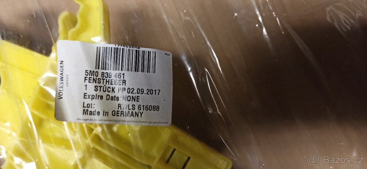 Originální stahování LZ okna VW Jetta V - 3