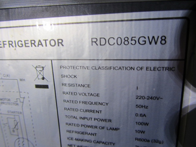 Lednice s mrazákem GOODES RDC085GW8, funkční - 3