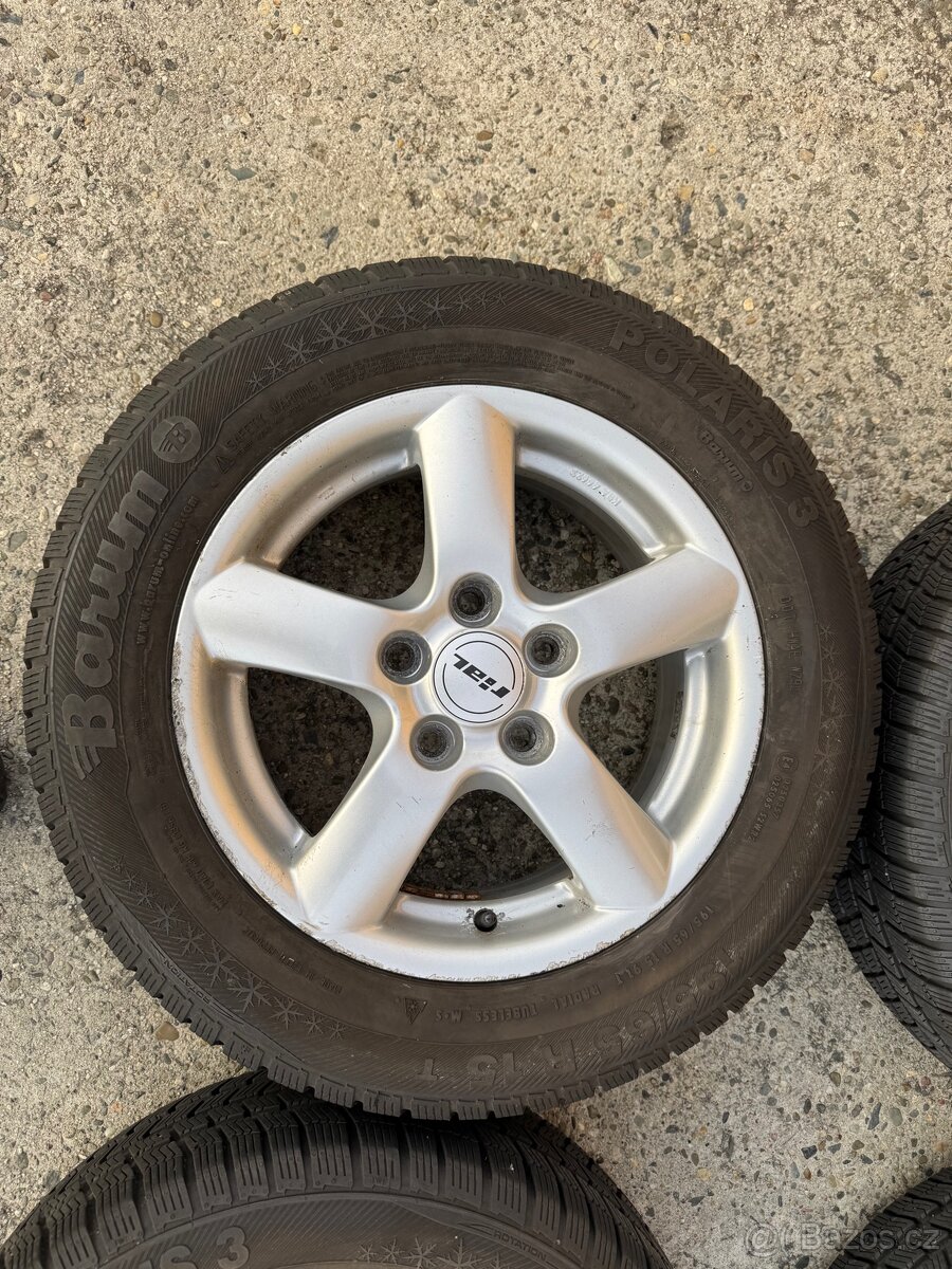 Alu kola se zimní pneu 195/65R15 - 3