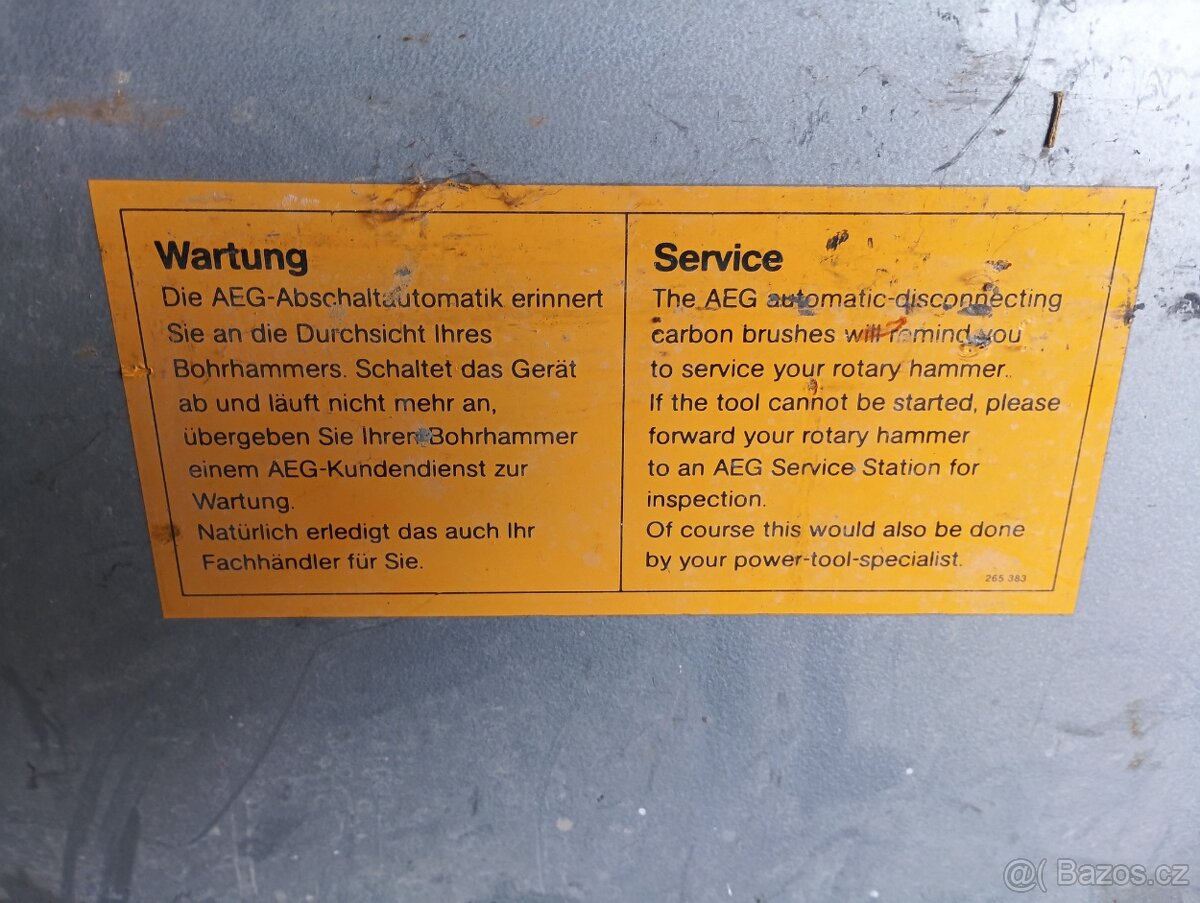 Prodám bourací kladivo/kango - 3