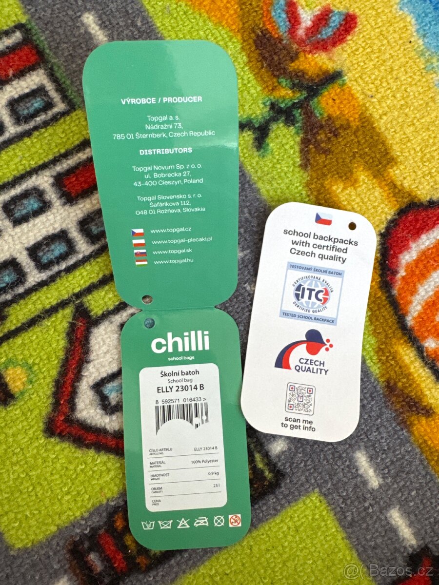 Nová školní taška Topgal Hory - 3