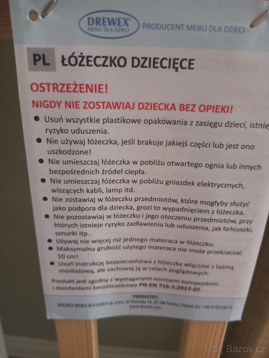 Dětská postýlka Drewex - 3