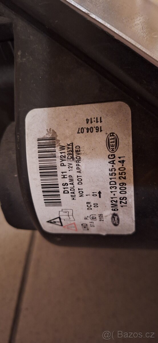 Přední světla Ford S-max xenony - 3