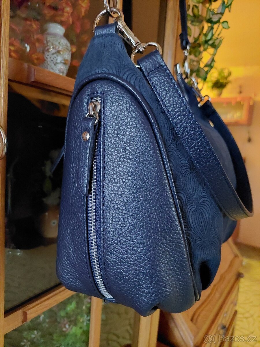 Nová kožená kabelka VeraPelle - 3