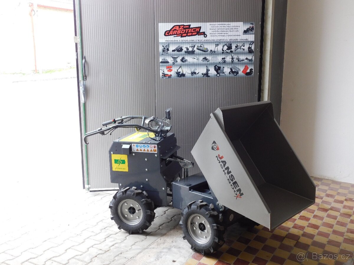 Jansen MSK-800X kĺoubový kolový elektrický damper - 3