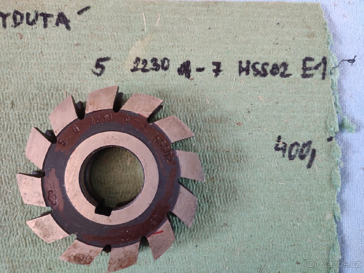 Kotoučová fréza půlkruhová vydutá - 3