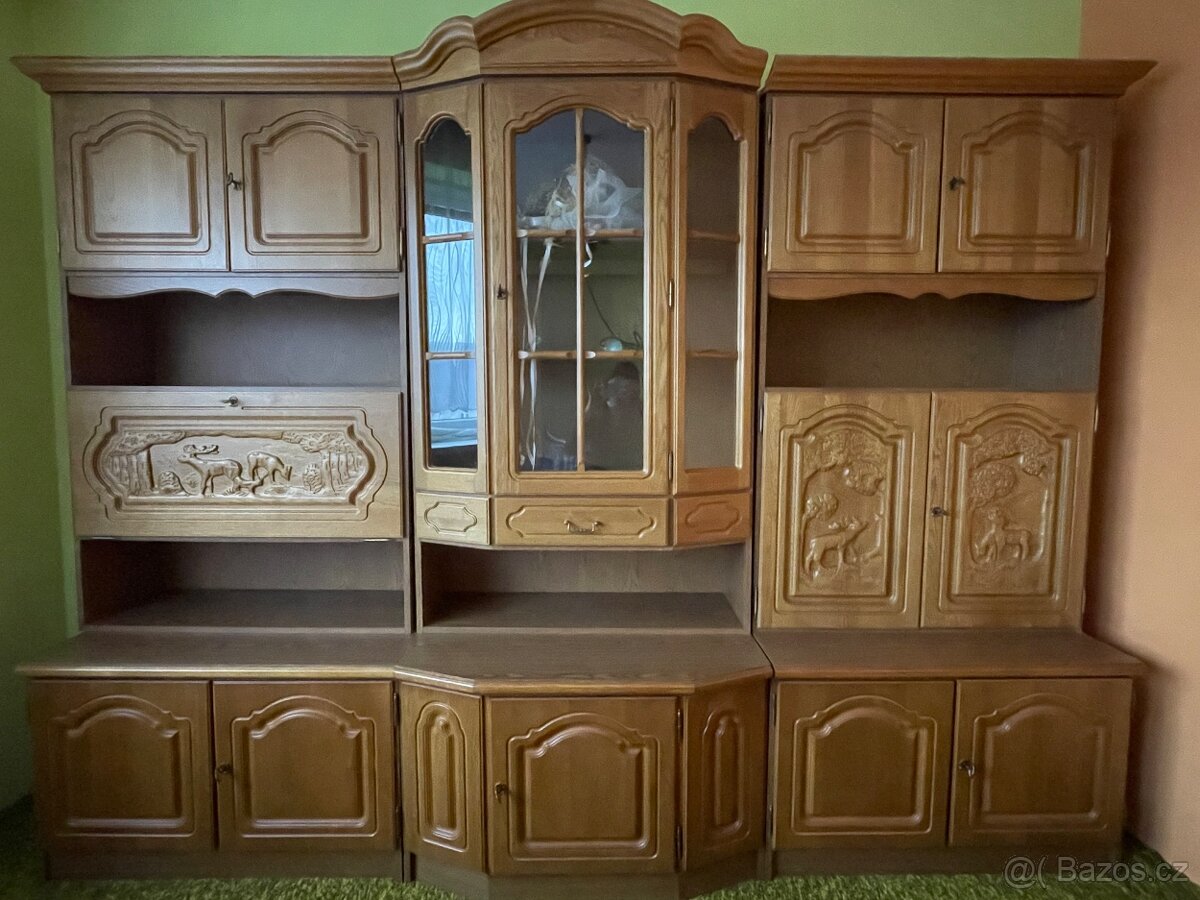 Rustikální obývací stěna - 3