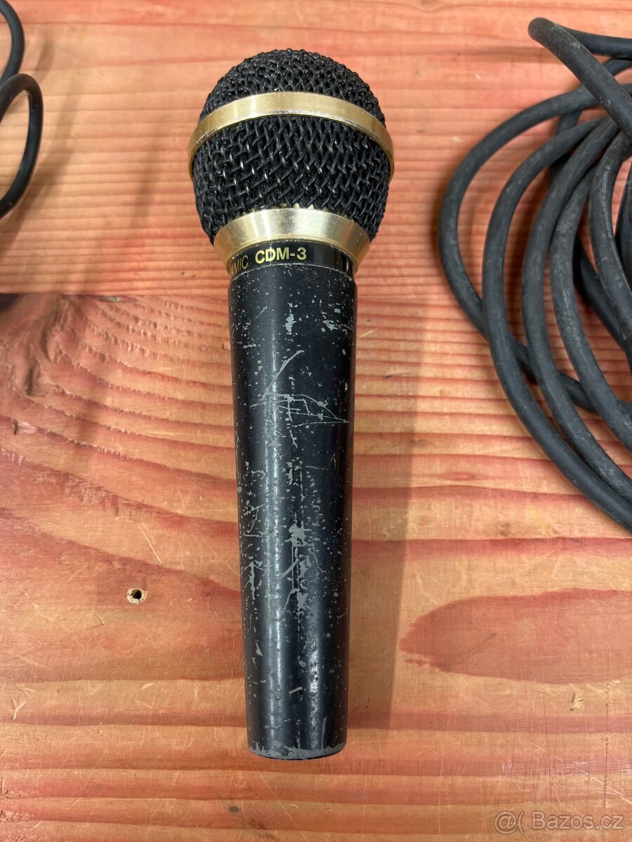 2xstarší mikrofon + kabel - 3