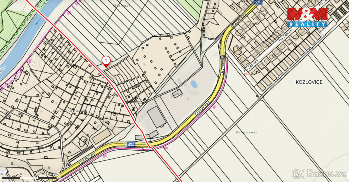 Prodej zahrady, 1274 m², Přerov - 3