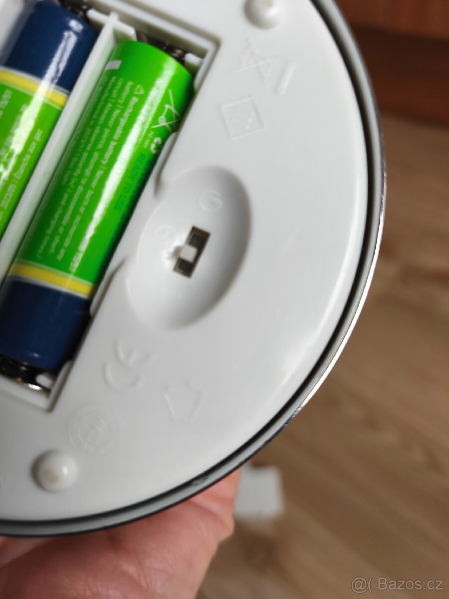 Adventní vánoční výzdoba hvezda s LED - 3