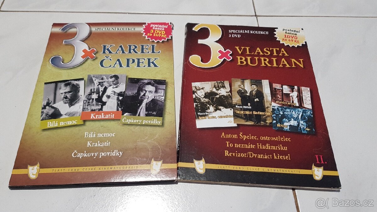 DVD české filmy - 3