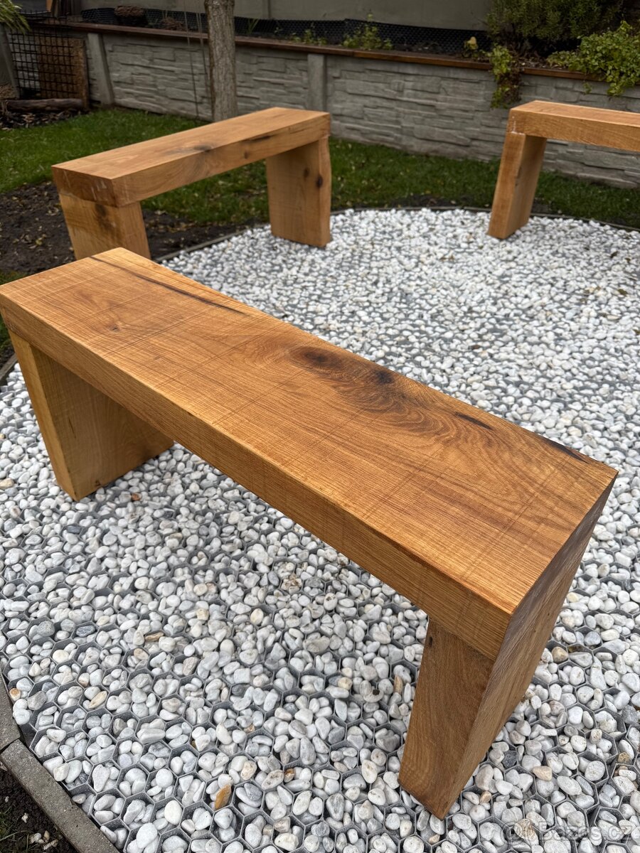 Zahradní lavice k ohništi - 3