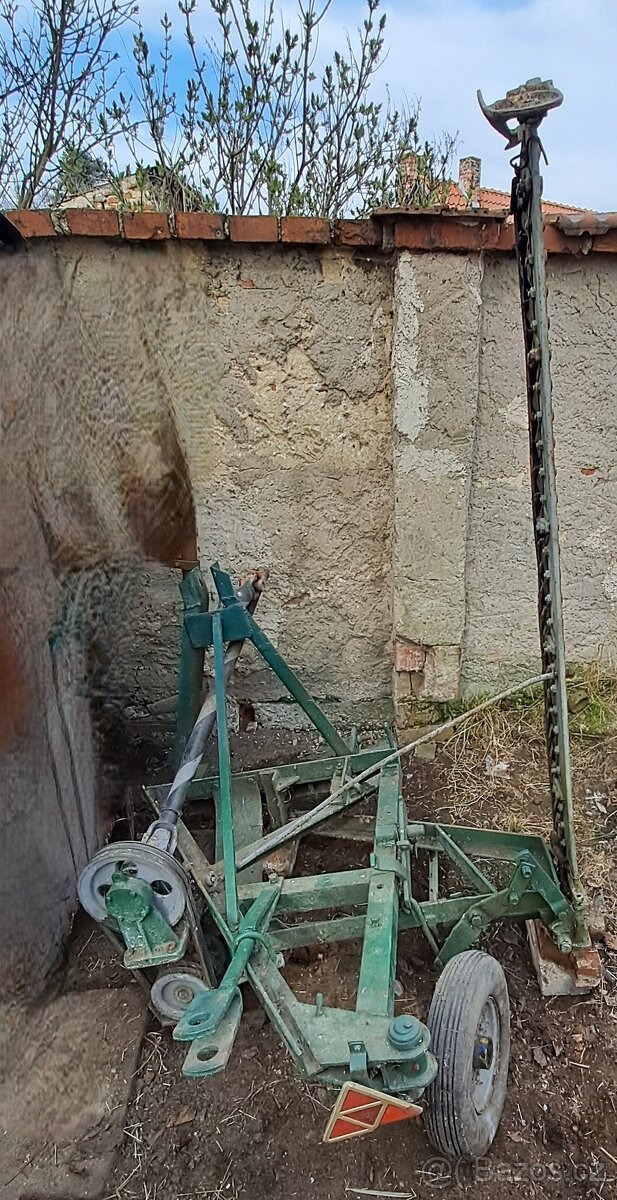 Lištová sekačka nesená čáp - 3