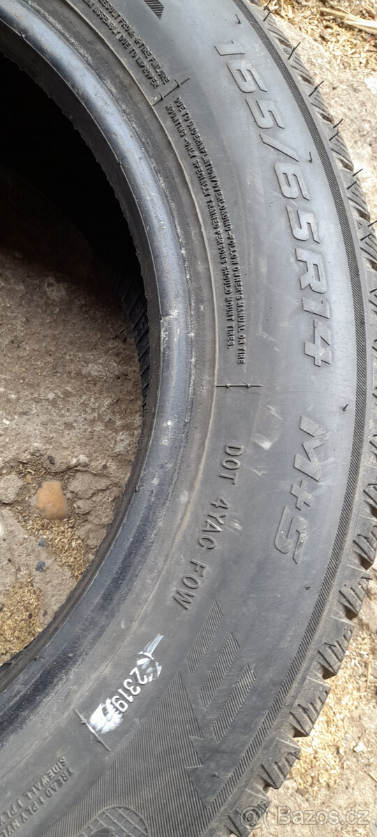 165/65/14 celorocni pneu - 3