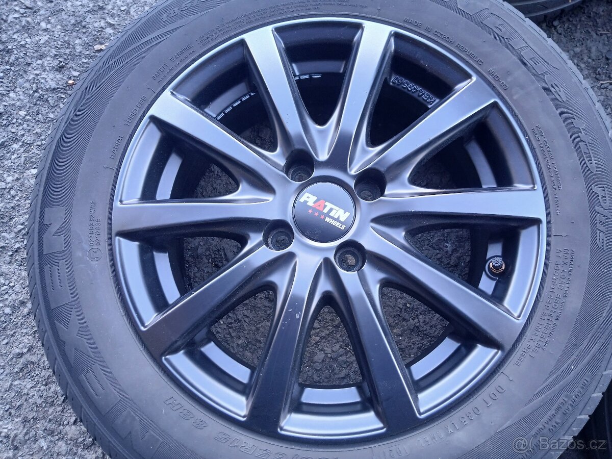 Sada ALU kol Platin 185/65R15 letní - 3