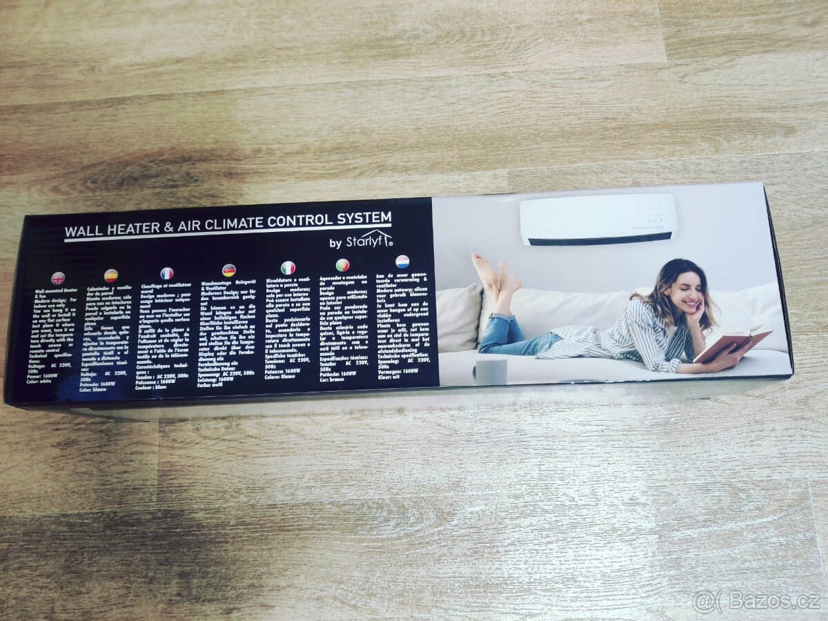 Prodám topidlo a ventilátor s dalk.ovladanim - 3