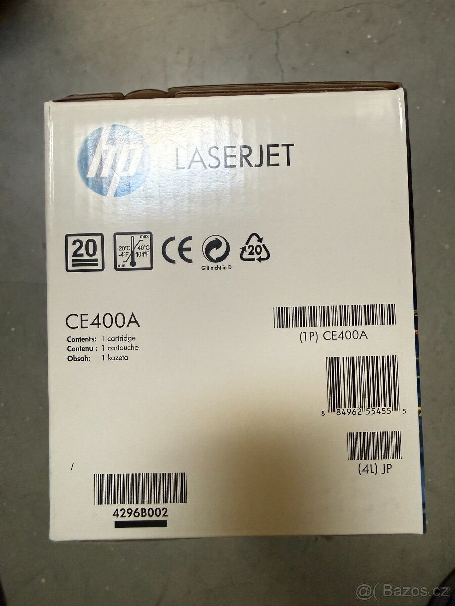 🖨️ HP CE400A (507A) – černý originálnà toner – 5 500 stran - 3