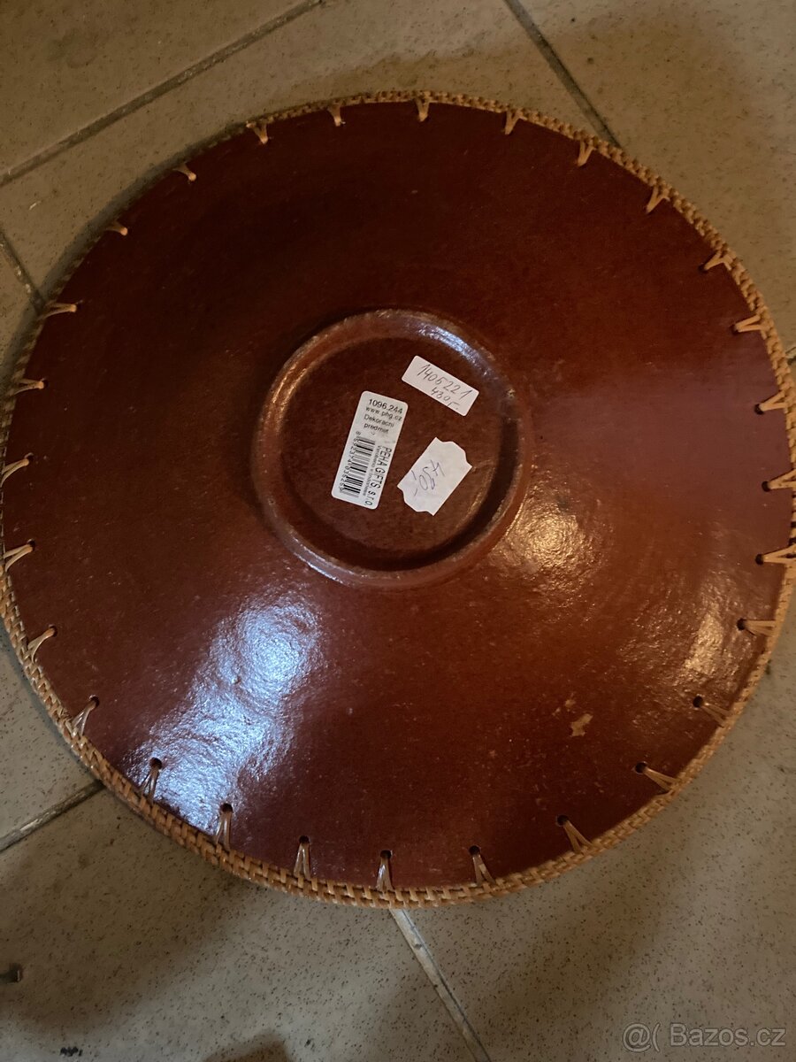 Keramická dekorativní mísa 40 cm - 3