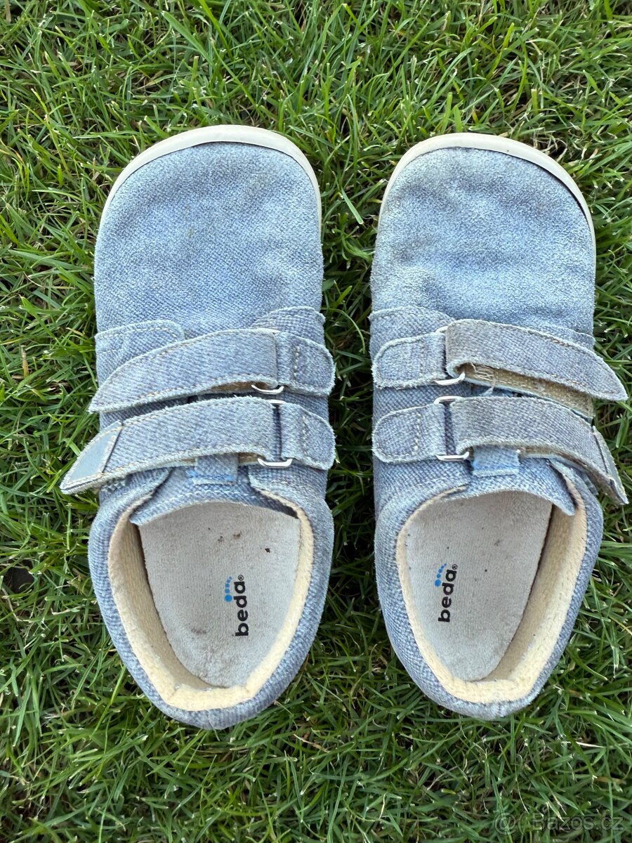 Dětské barefootové boty Beda, velikost 31, modré - 3