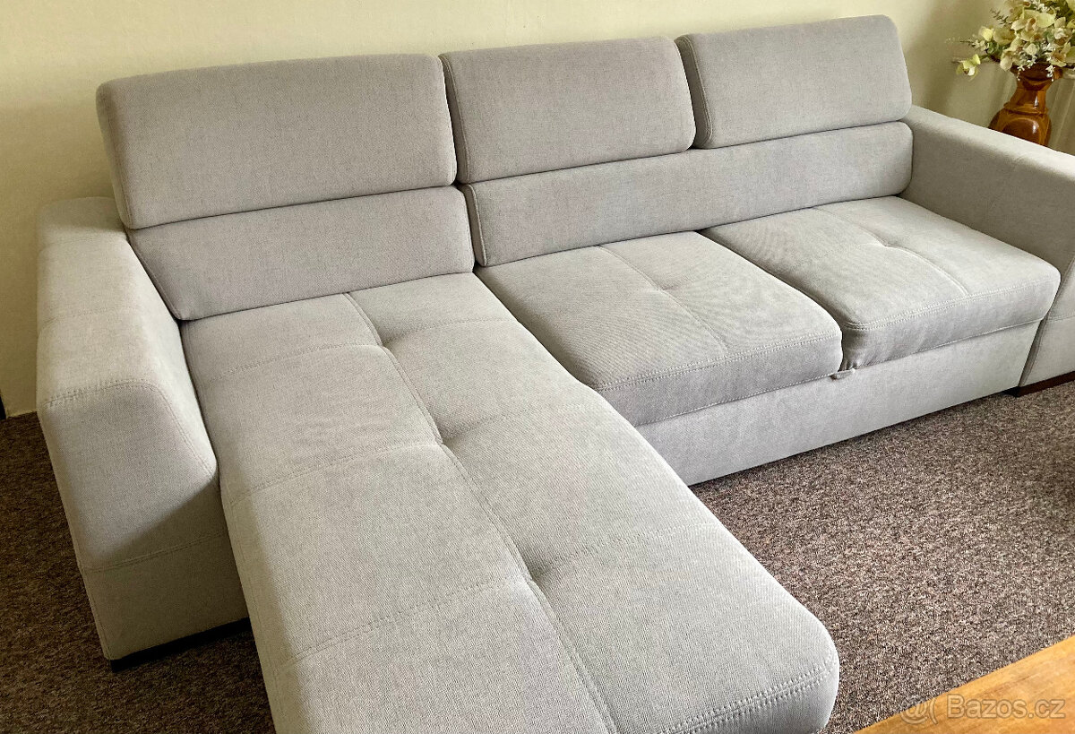 Rohová sedací souprava, sedačka NEST-III - nová - 3