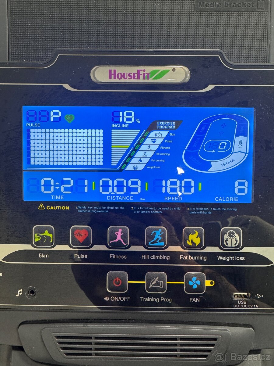 Běžecký pás HOUSEFIT SPIRO 40 iRun - 3